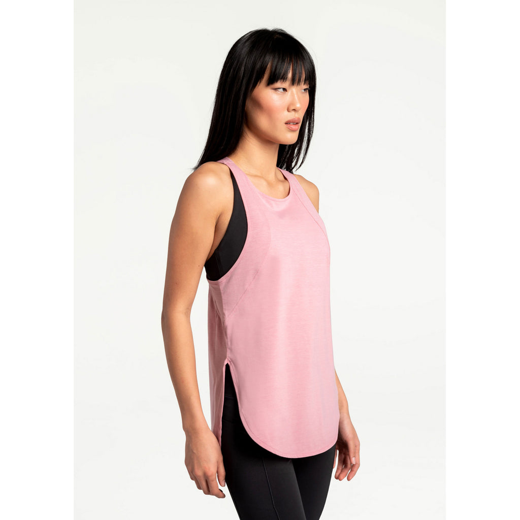 Camiseta De Tirantes Mujer Performance Wool Tank Top Lole Rosa 3