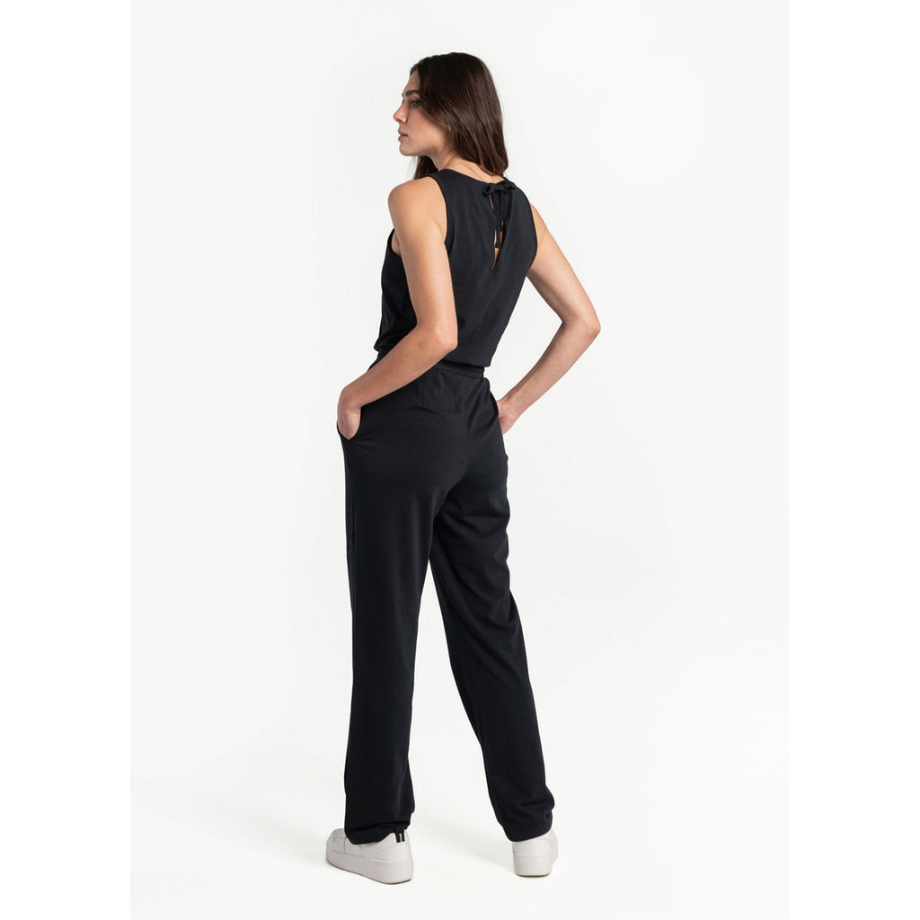 Malla Mujer Effortless Cotton Jumpsuit Lole Negro 4