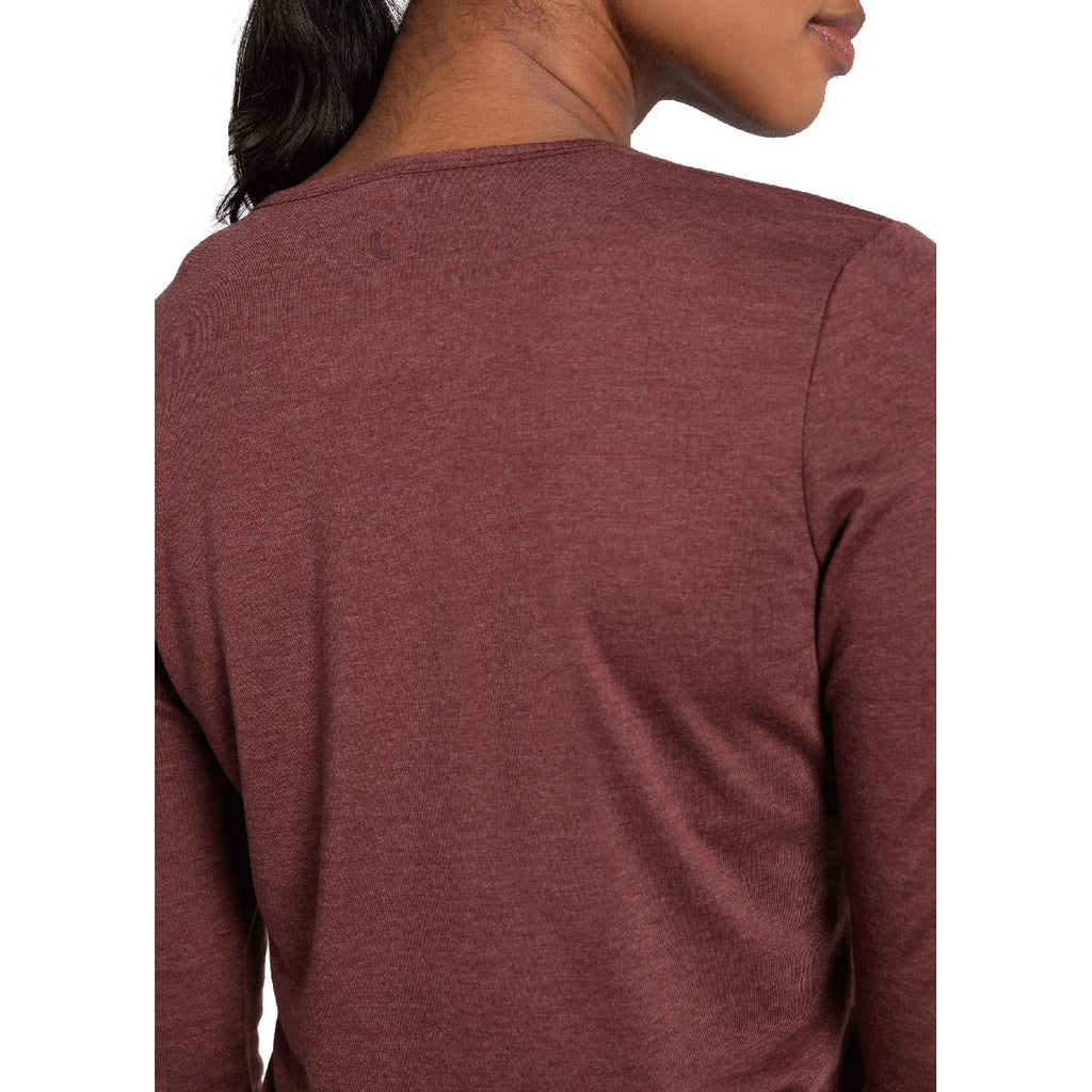 Camiseta Mujer Everyday Long Sleeve Lole Rojo 3