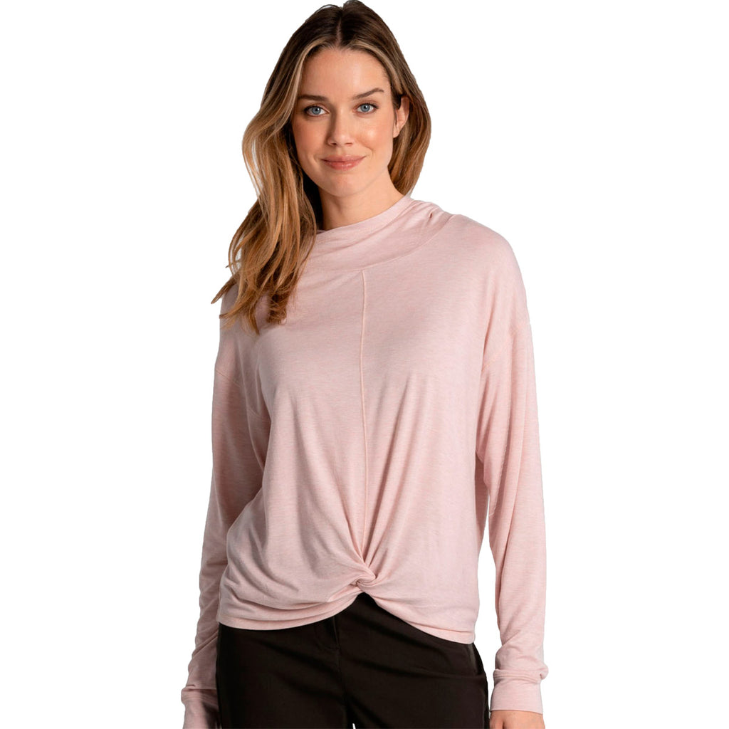 Camiseta Mujer Elisia Long Sleeve Lole Rosa 1