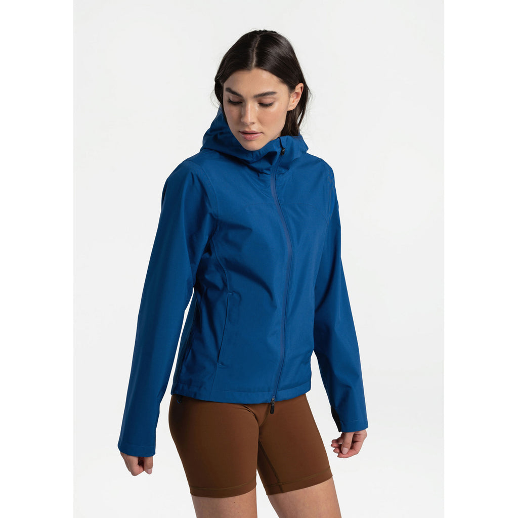 Chaqueta Mujer Element Rain Jacket Lole Azul 4