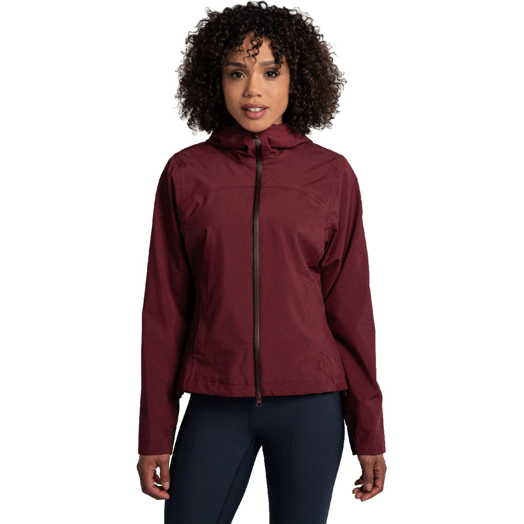 Chaqueta Mujer Element Rain Jacket Lole Rojo 1