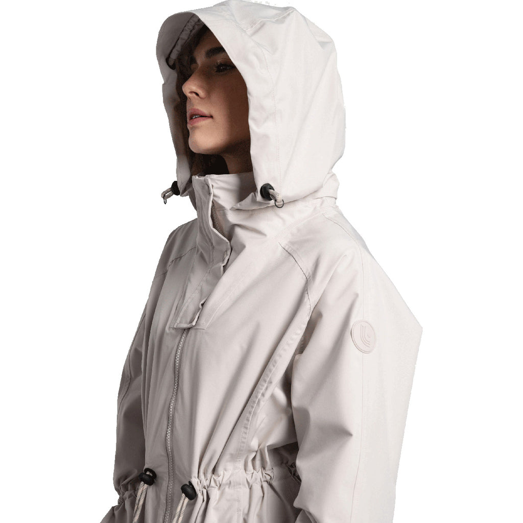 Chaqueta Mujer Piper Rain Jacket Lole Blanco 4