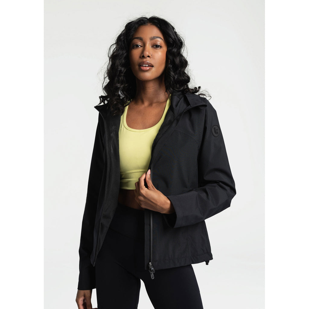 Chaqueta Mujer Element Rain Jacket Lole Negro 5