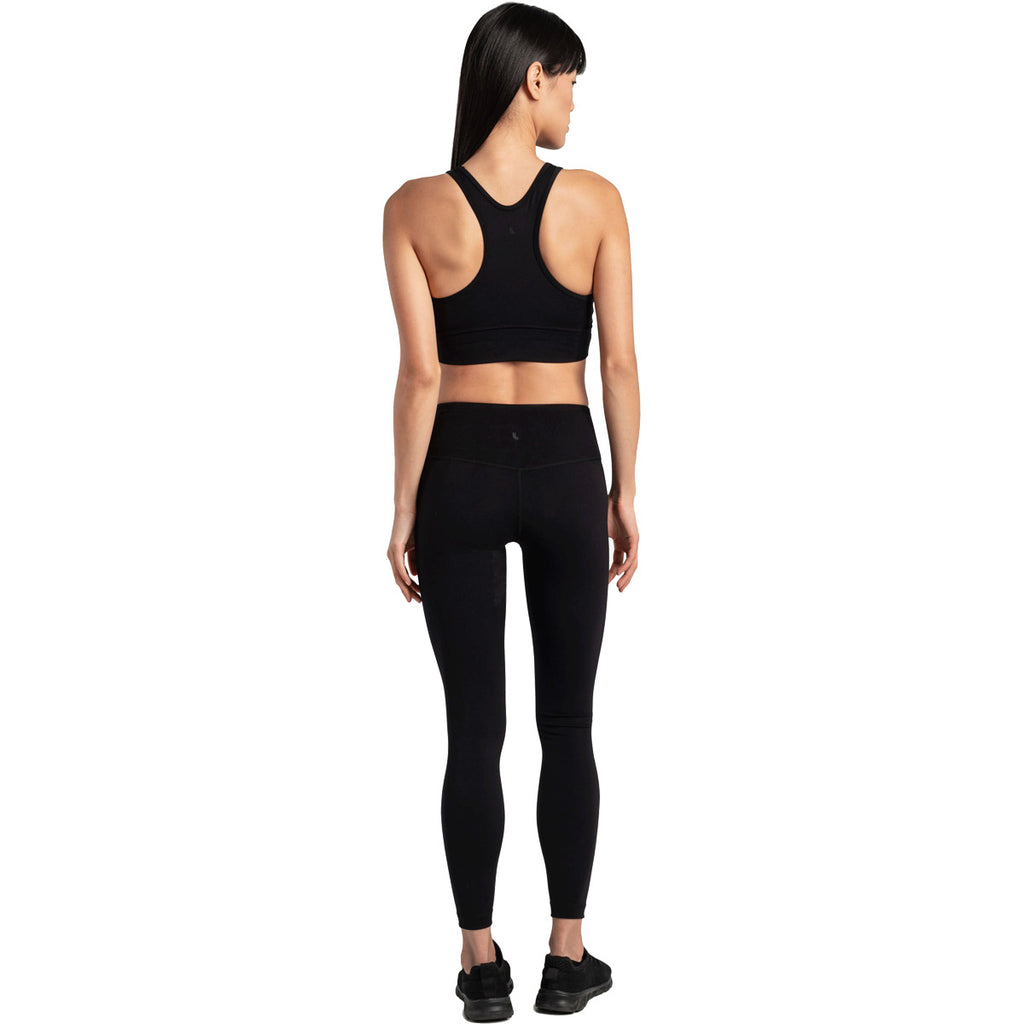 Malla Mujer Comfort Stretch Ankle Leggings Lole Negro 3