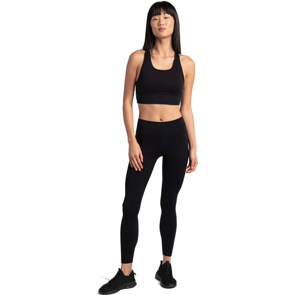 Malla Mujer Comfort Stretch Ankle Leggings Lole Negro 1