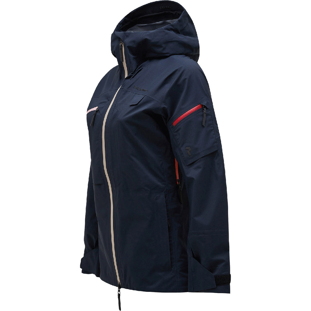 Chaqueta Mujer W Alpine Goretex Jacket Peak Performance Azul 3