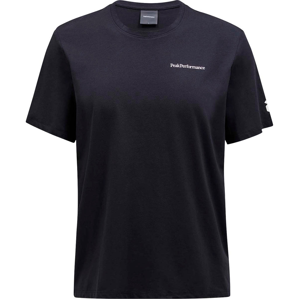 Camiseta Hombre M Explore Logo Tee Peak Performance Negro 1