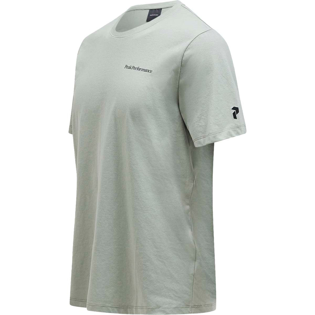 Camiseta Hombre M Explore Logo Tee Peak Performance Verde 3