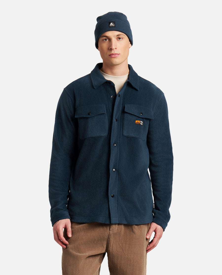 Camisa Hombre M Gogh Outdoor Shirt Azul