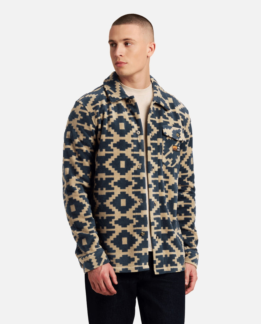 Camisa Hombre M Howden Outdoor Shirt Marrón