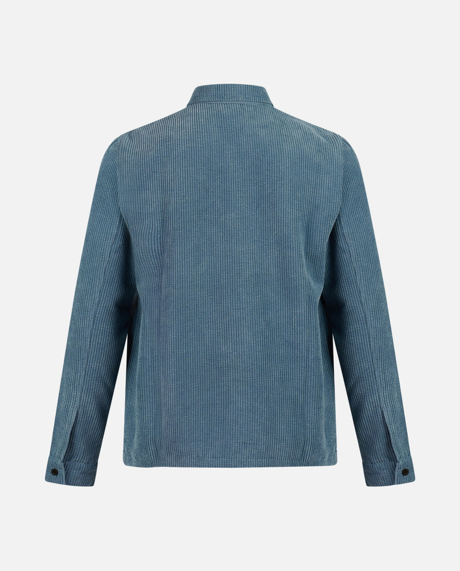 Camisa Hombre M Cane Outdoor Shirt Azul