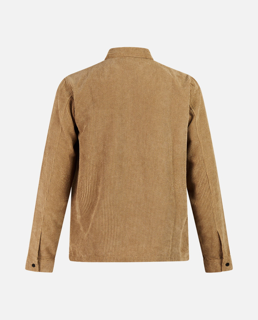 Camisa Hombre M Cane Outdoor Shirt Marrón