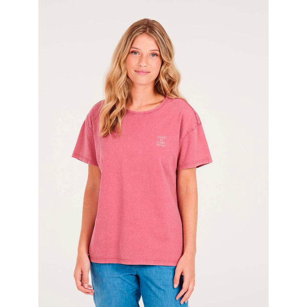 Camiseta Mujer Prtxue T-Shirt Protest Rosa 3