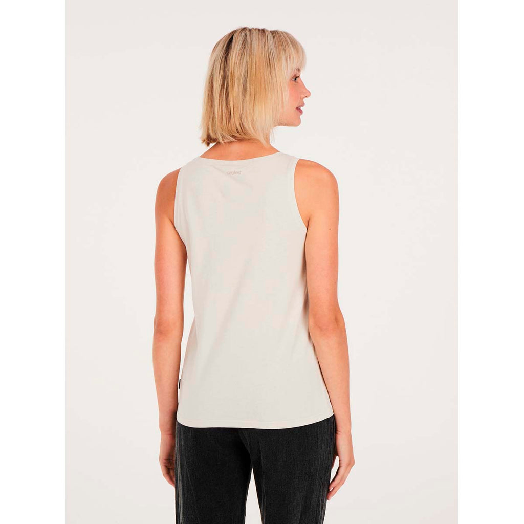 Camiseta De Tirantes Mujer Prtevan Singlet Protest Blanco 4