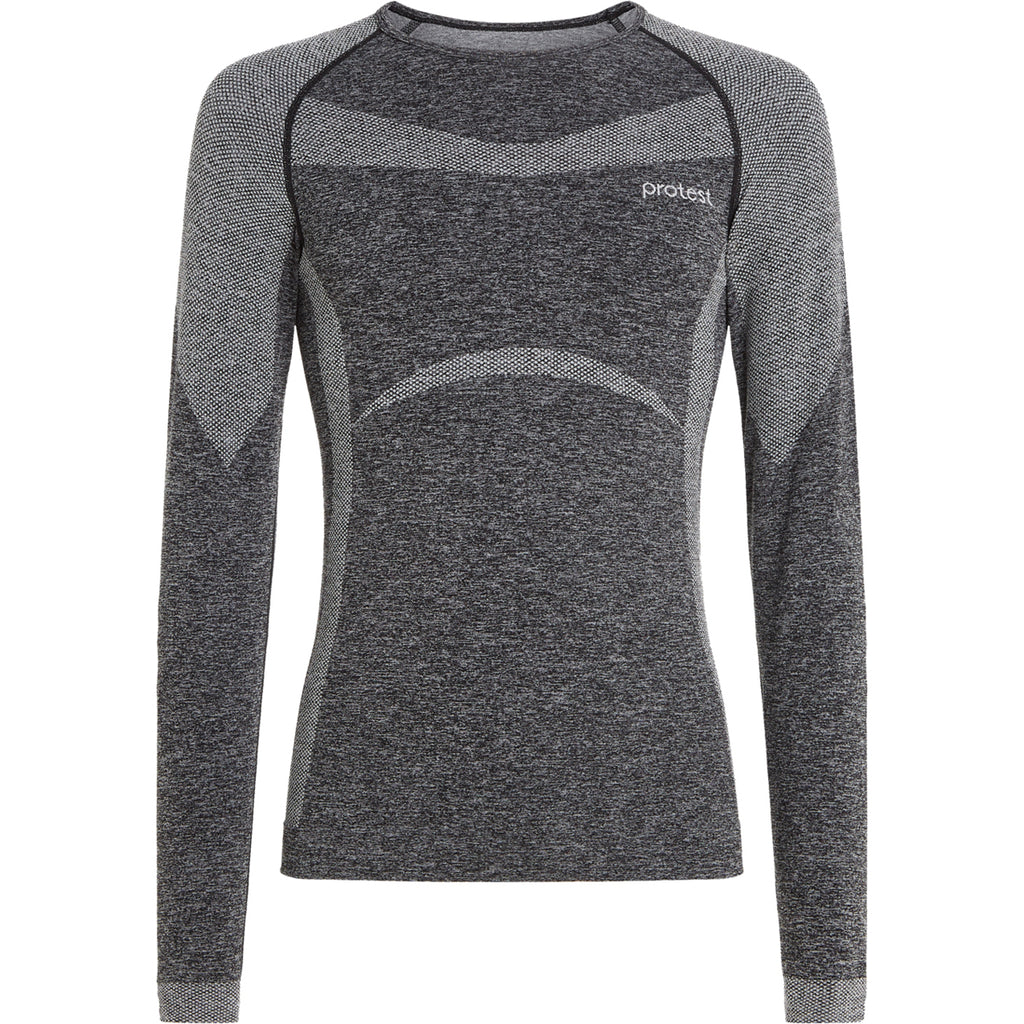 Ropa Térmica Mujer Prtkombu Thermo Top Protest Gris 1