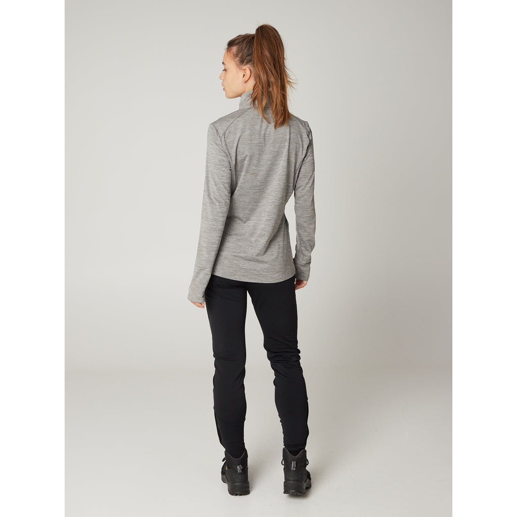 Polar Mujer Prtsenna 1/4 Zip Top Protest Gris 6