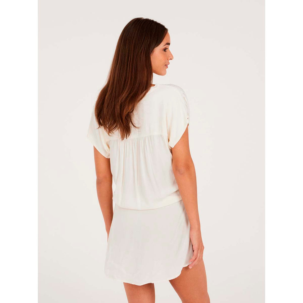 Camisa Mujer Prtcis Tunic Protest Blanco 4