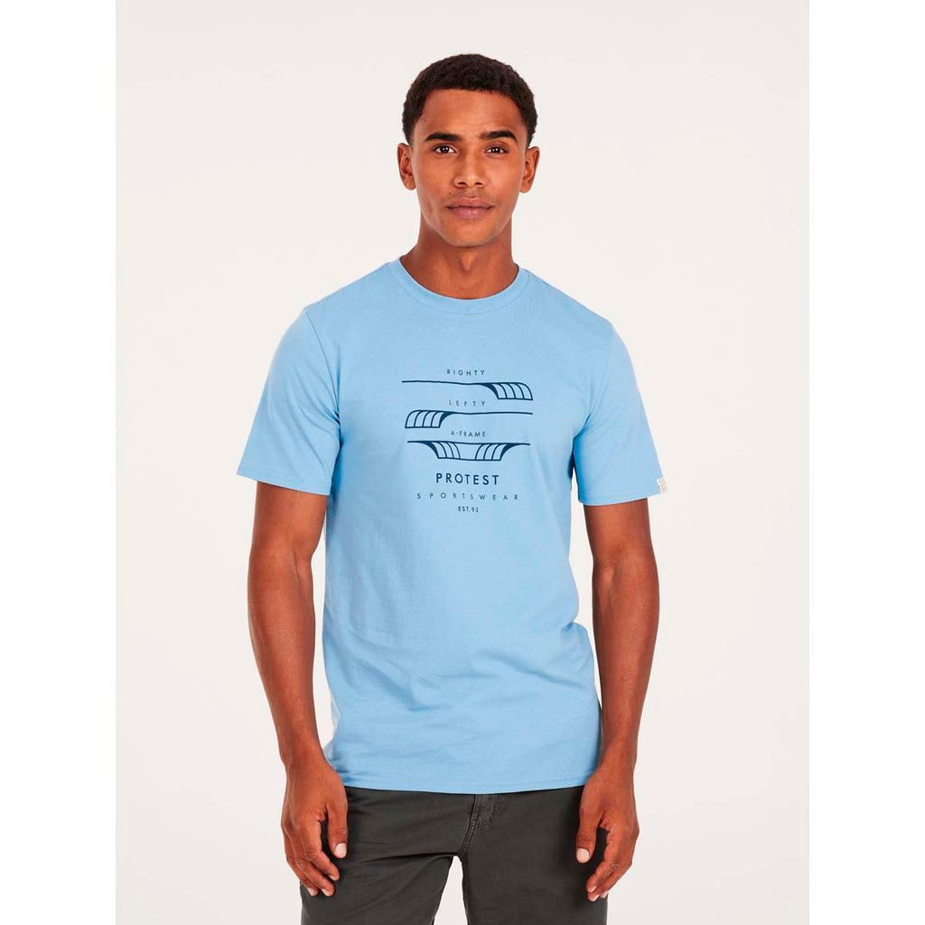 Camiseta Hombre Prtrimble T-Shirt Protest Azul 3