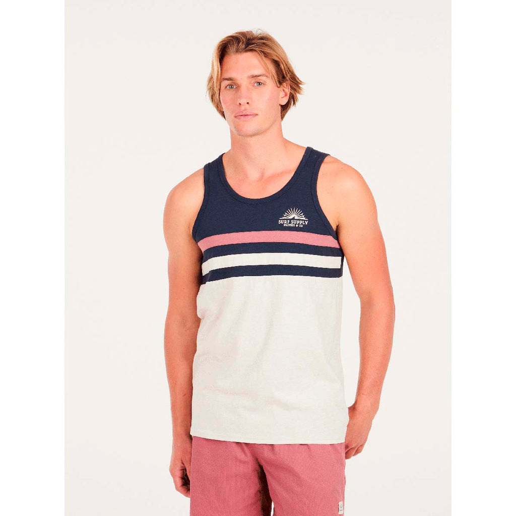 Camiseta De Tirantes Hombre Prtsamo Singlet Protest Blanco 3