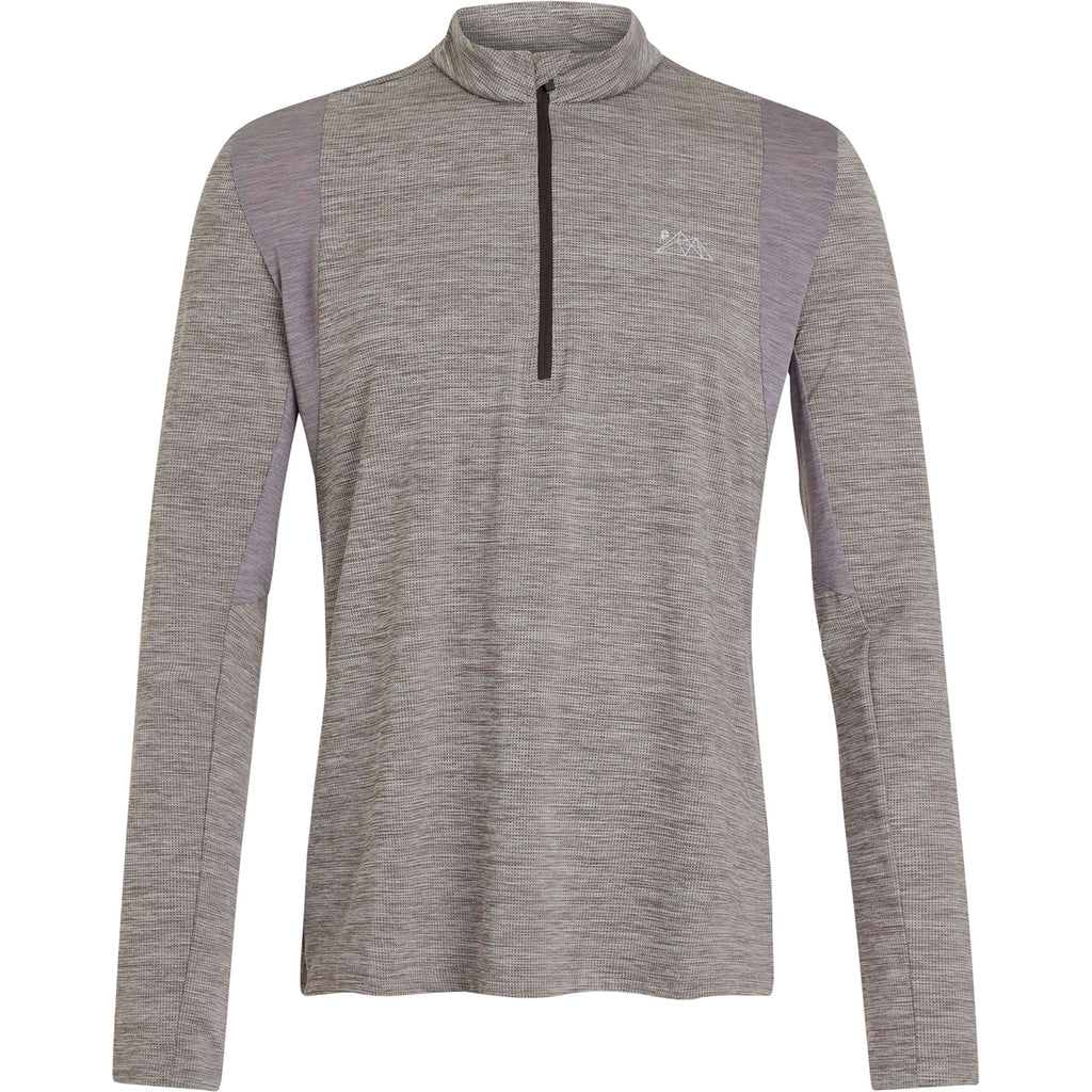 Polar Hombre Prtstrayed 1/4 Zip Top Protest Gris 1