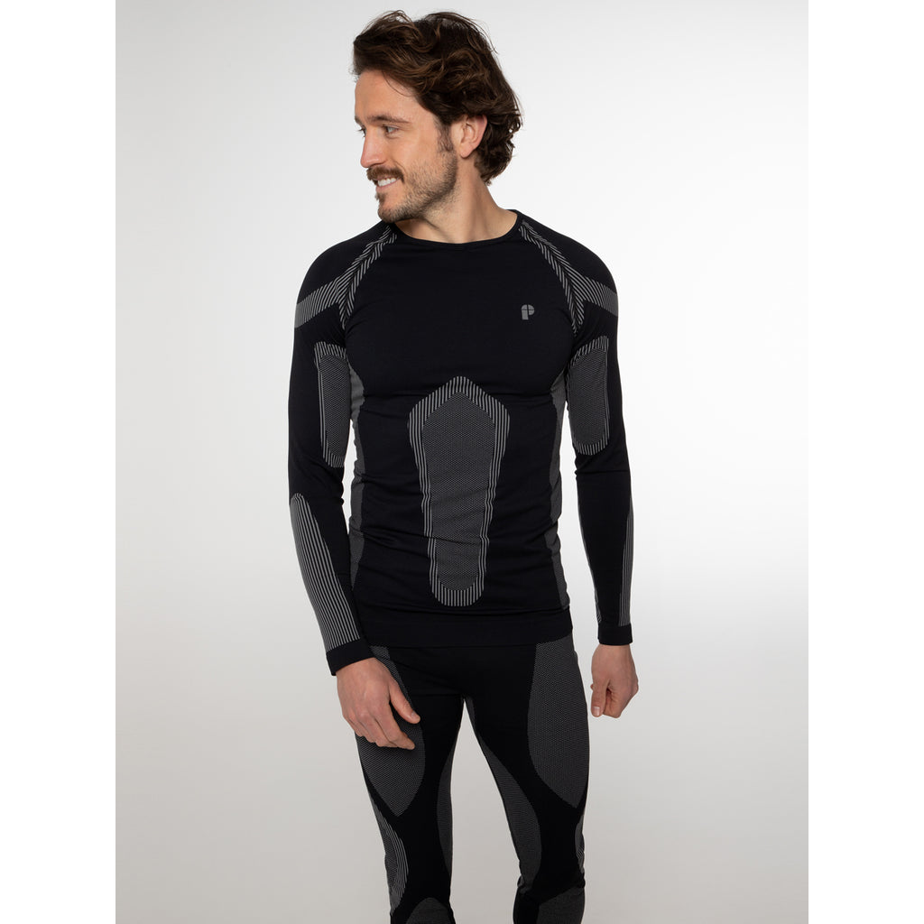 Ropa Térmica Hombre Timp Thermo Top Protest Negro 3