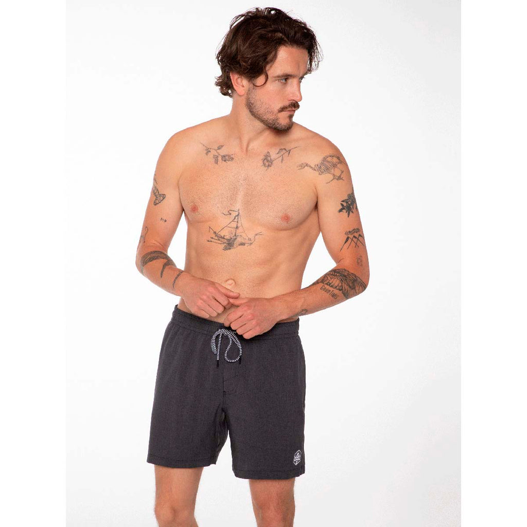 Bañador Hombre Davey Beachshort Protest Negro 3