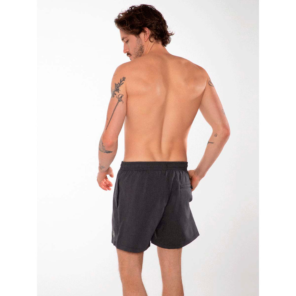 Bañador Hombre Davey Beachshort Protest Negro 4