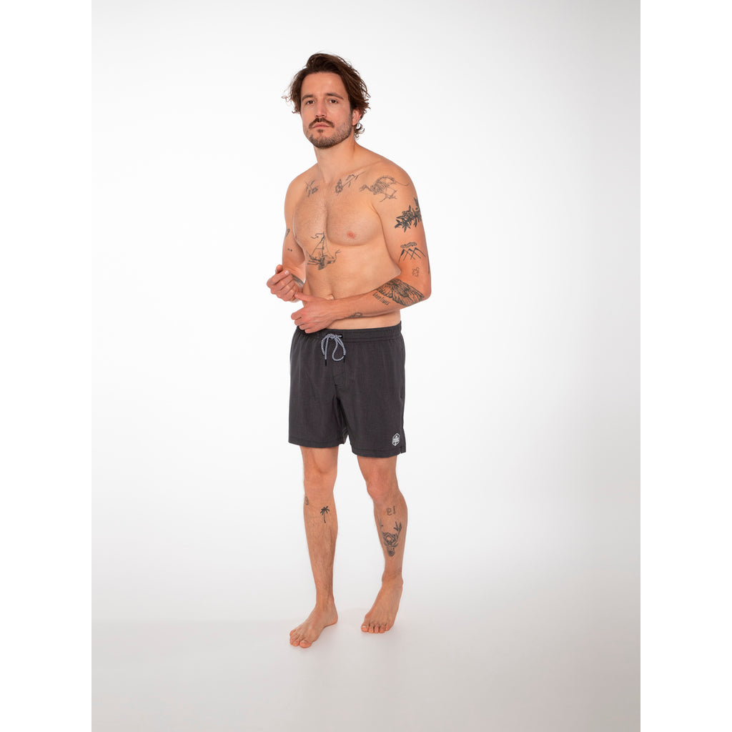 Bañador Hombre Davey Beachshort Protest Negro 5