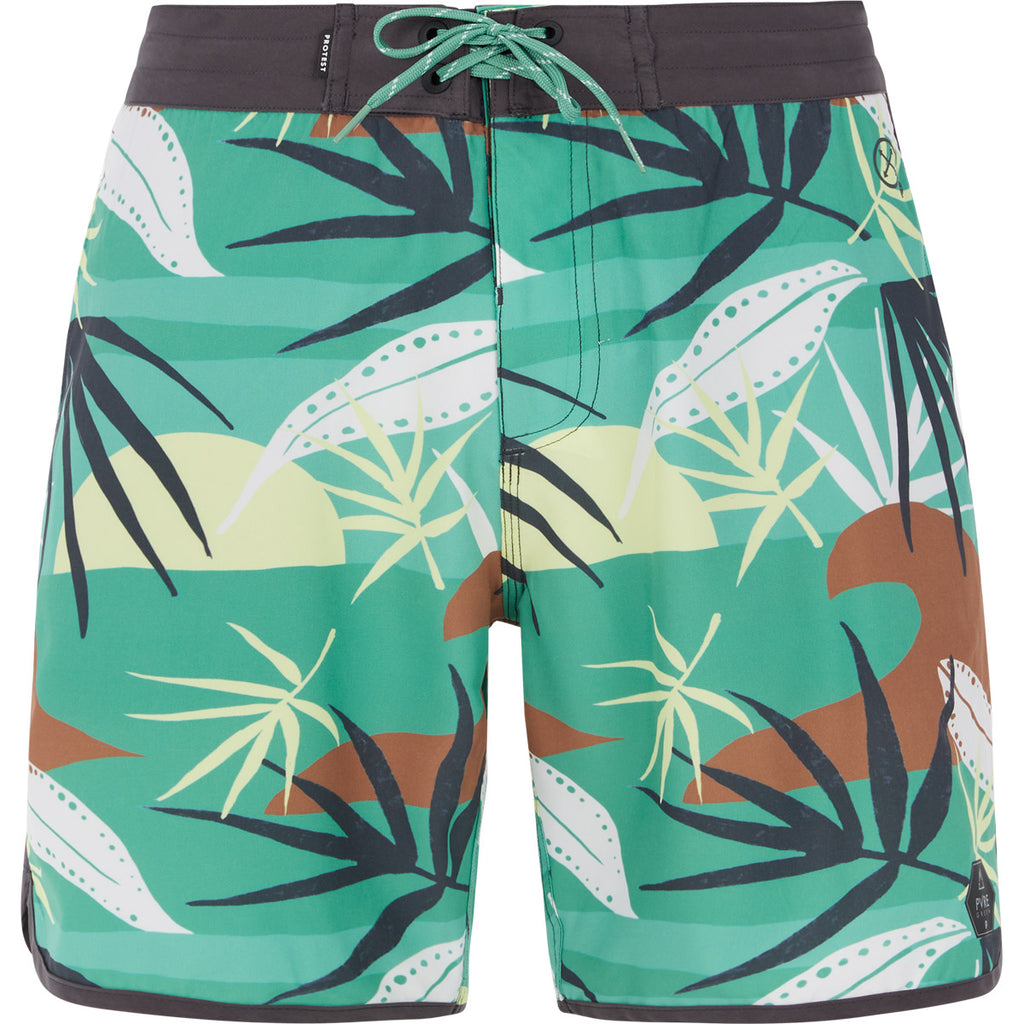 Bañador Hombre Prtaddo Beachshort Protest Verde 1