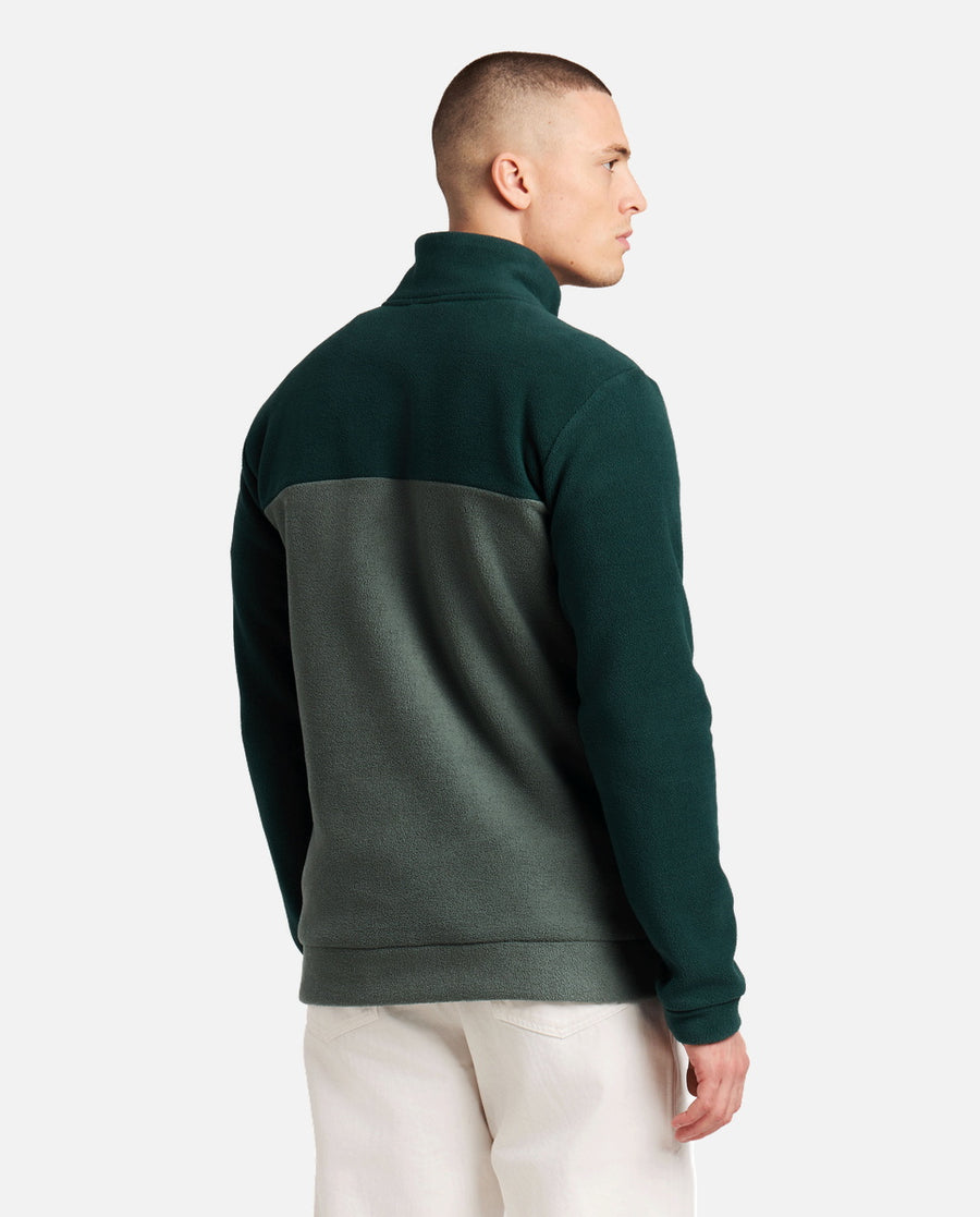 Sudadera Hombre M Wigland Outdoor 1/4 Butt Top Verde