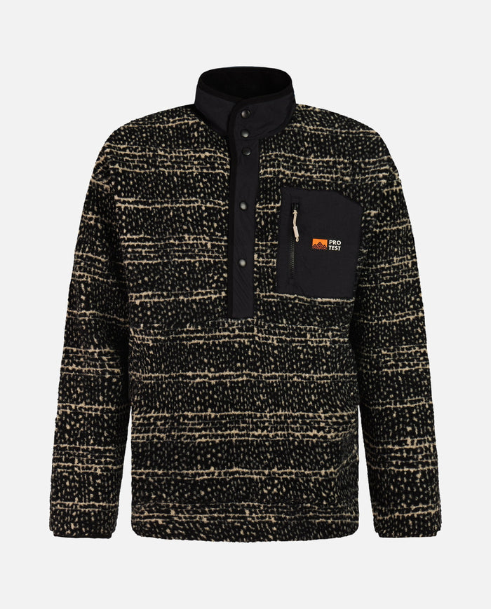 Sudadera Hombre M Browser Outdoor 1/4 Butt Top Negro
