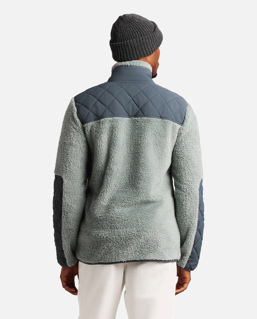 Sudadera Hombre M Longton Outdoor Full Zip Top Gris