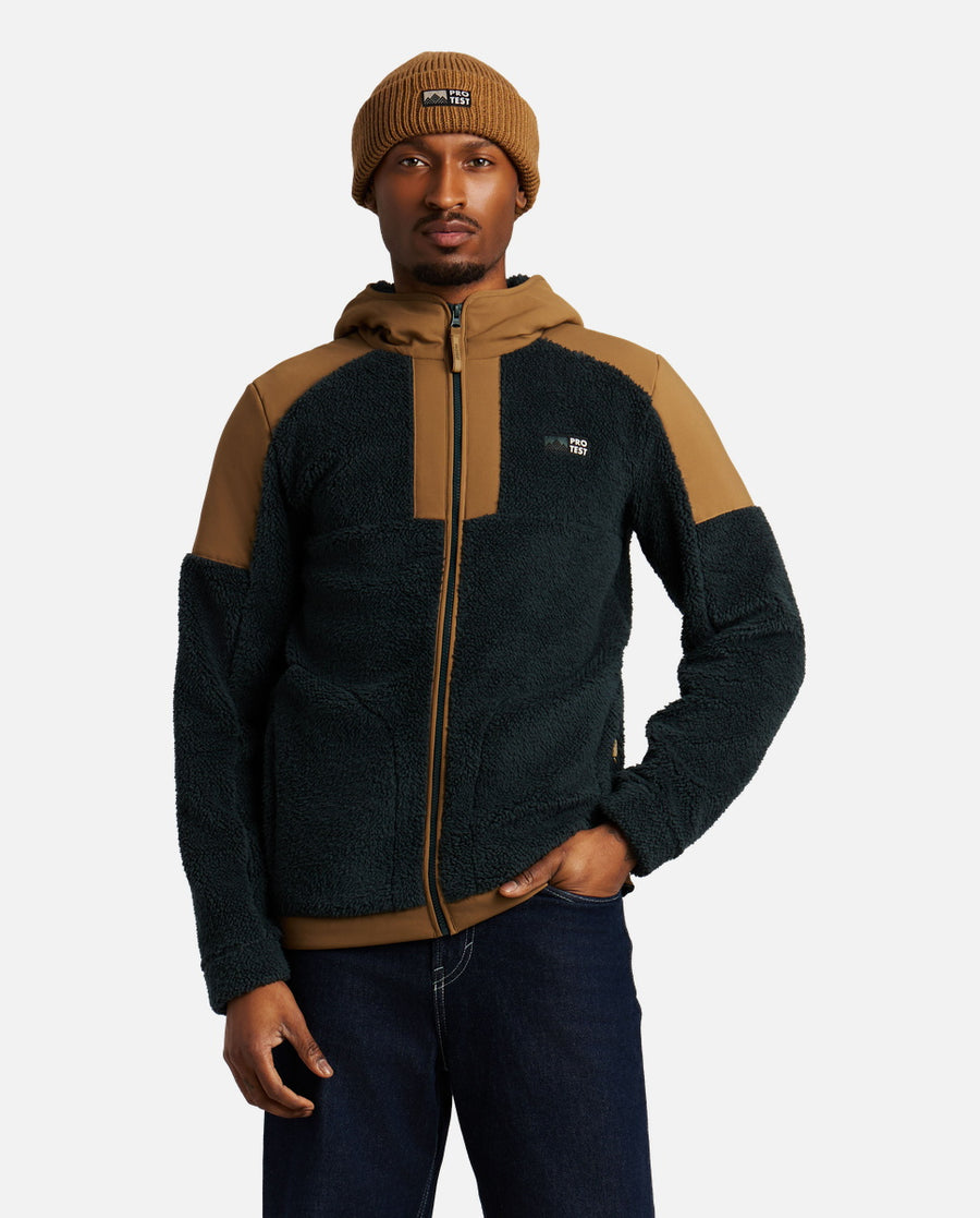 Sudadera Hombre M Arnold Outdoor Fullziphoody Verde