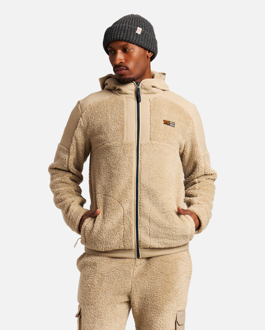 Sudadera Hombre M Arnold Outdoor Fullziphoody Marrón