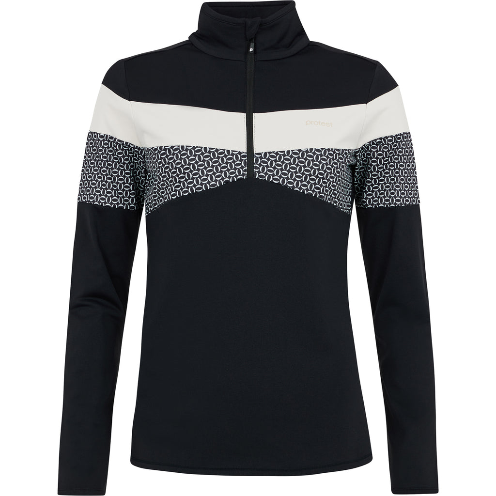 Polar Mujer Prtabano 1/4 Zip Top Protest Negro 1