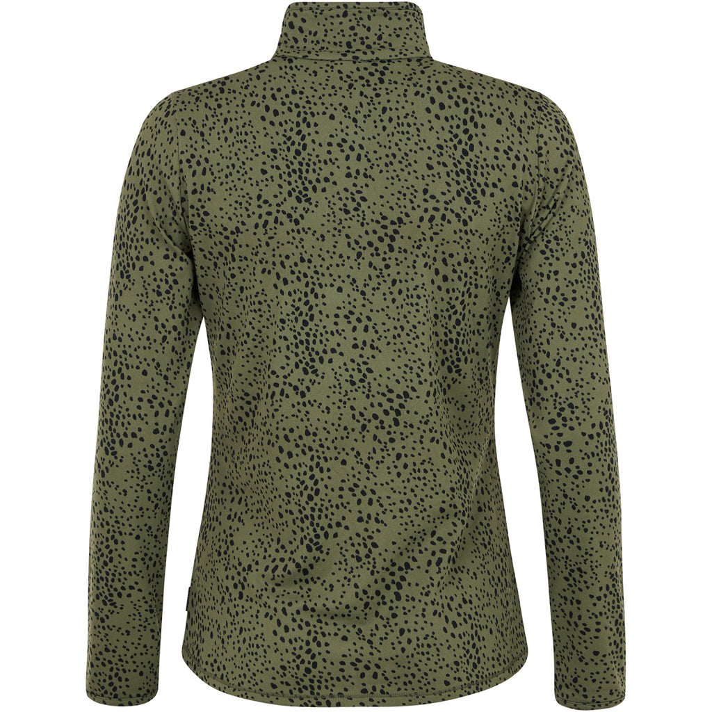 Polar Mujer Prtgrenada 1/4 Zip Top Protest Verde 2