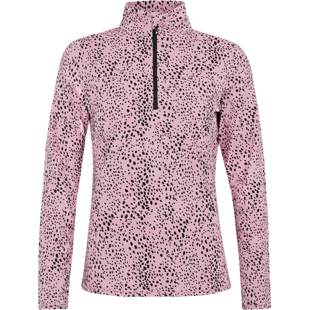 Polar Mujer Prtgrenada 1/4 Zip Top Protest Rosa 1