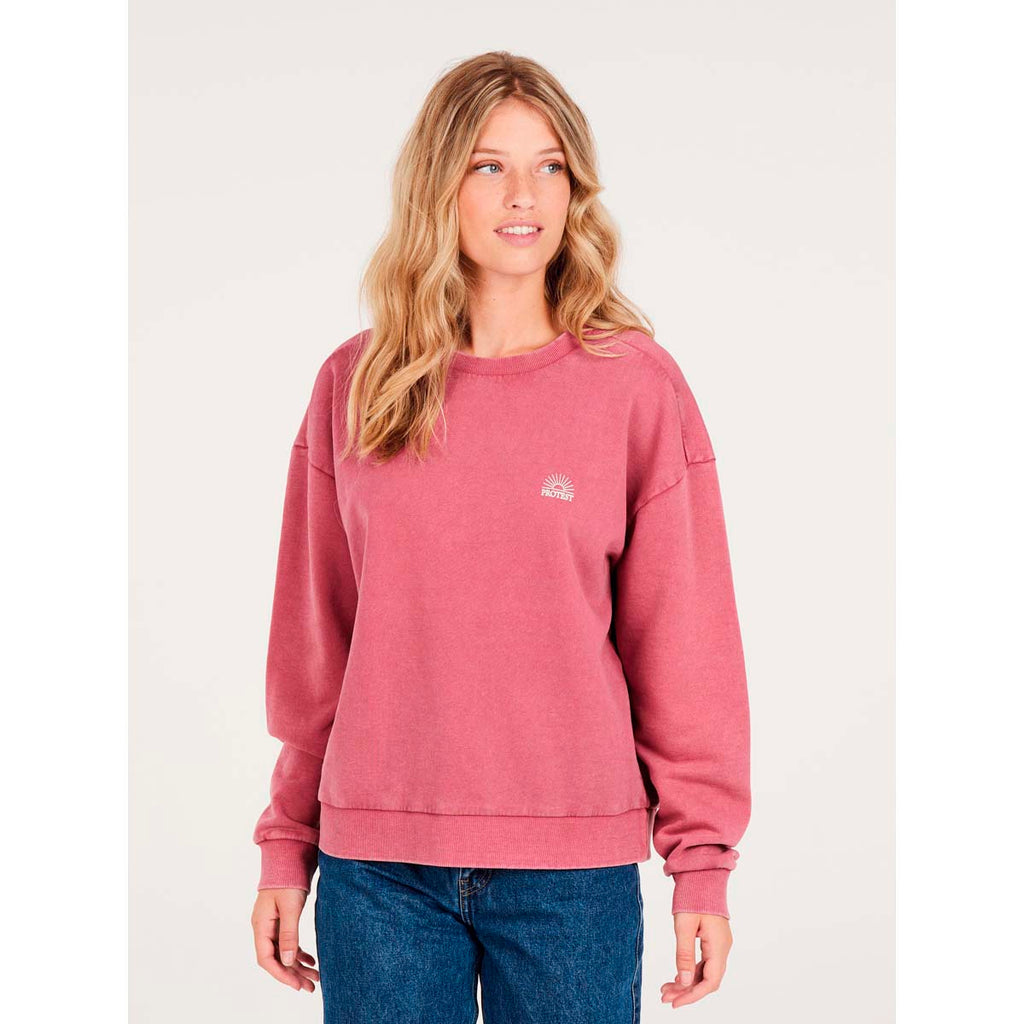 Sudadera Mujer Prtkya Sweatshirt Protest Rosa 3