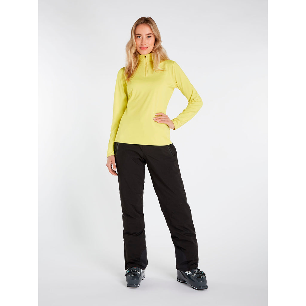 Polar Mujer Fabriz 1/4 Zip Top Protest Amarillo 4