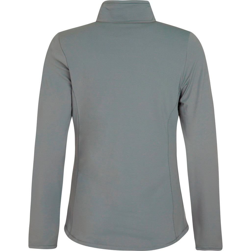 Polar Mujer Fabriz 1/4 Zip Top Protest Verde 2