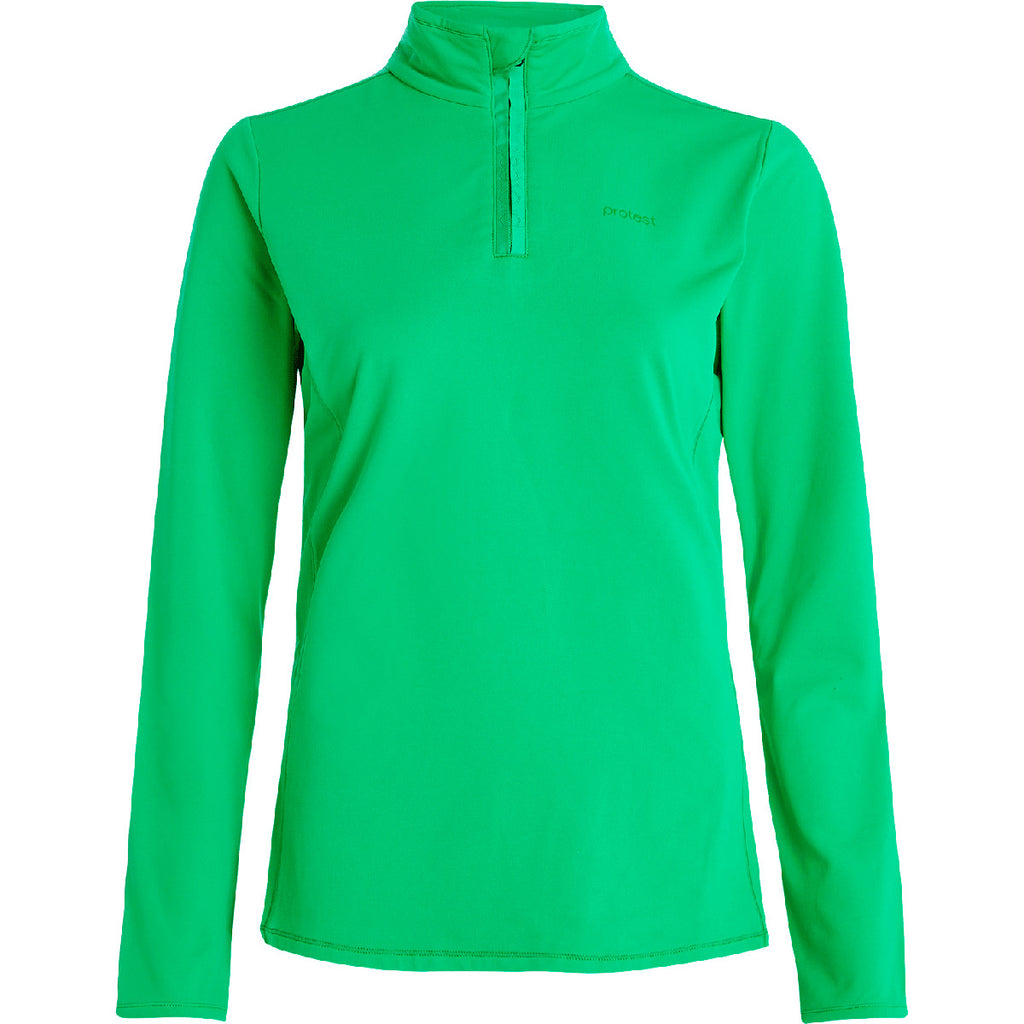 Polar Mujer Fabriz 1/4 Zip Top Protest Verde 1