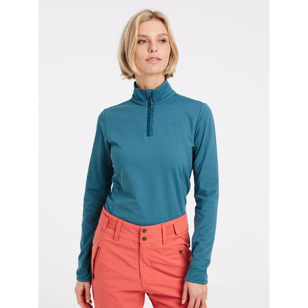 Polar Mujer Fabriz 1/4 Zip Top Protest Azul 3