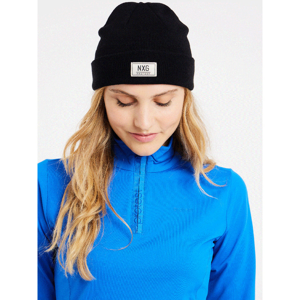 Polar Mujer Fabriz 1/4 Zip Top Protest Azul 3