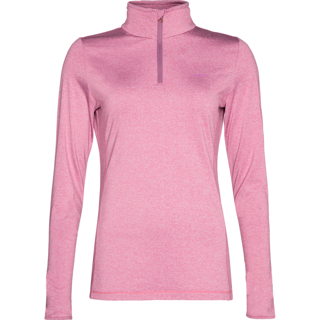 Polar Mujer Fabrizm 1/4 Zip Top Protest Rosa 1