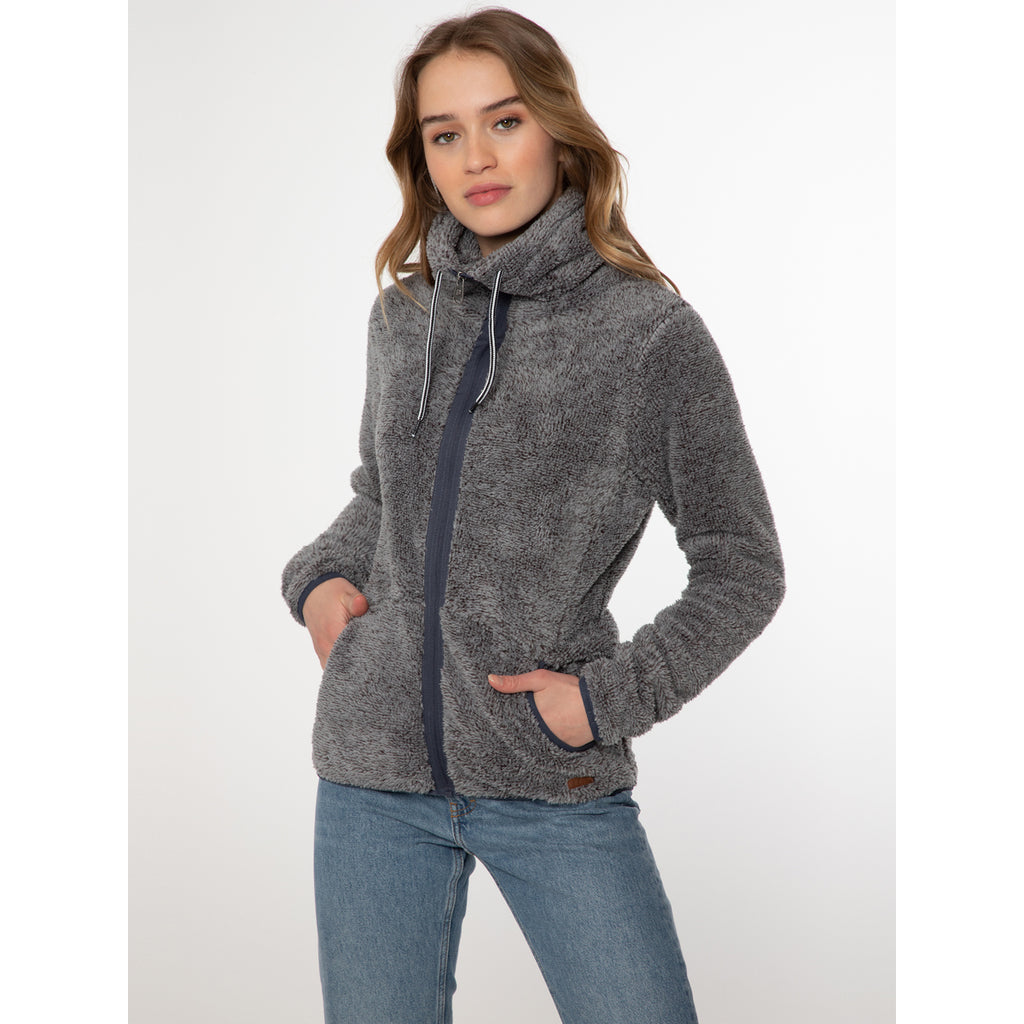 Polar Mujer Riri Full Zip Top Protest Gris 3