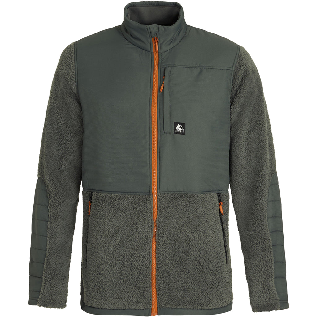 Polar Hombre Prtmanitoba Full Zip Top Protest Verde 1