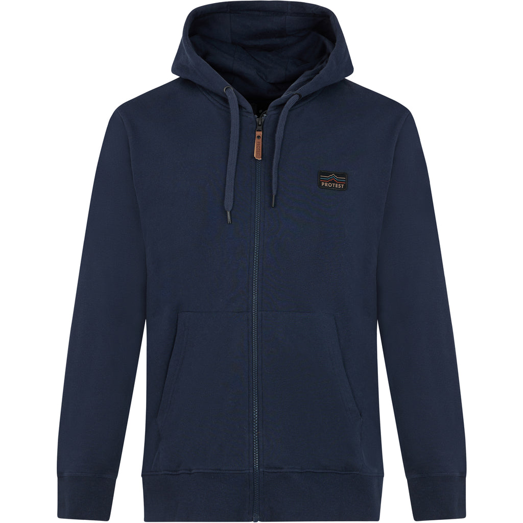 Sudadera Hombre Prtsostis Fullziphoody Protest Azul 1