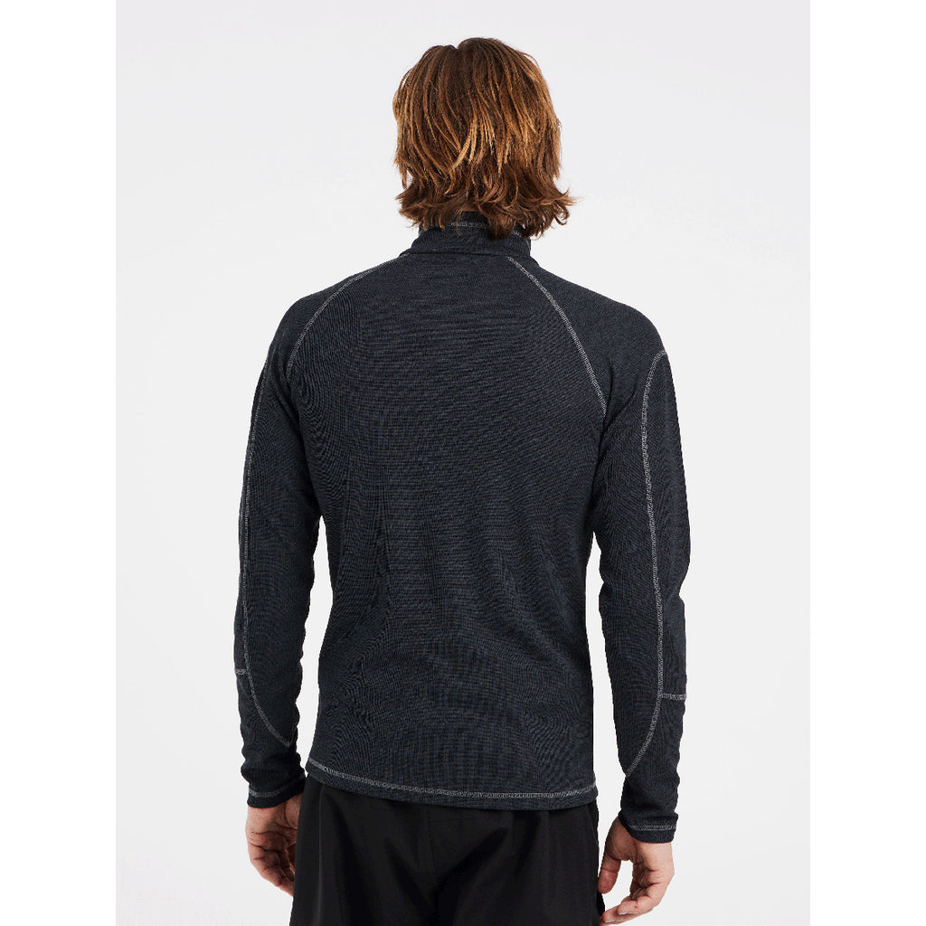 Polar Hombre Prtlouisiana 1/4 Zip Top Protest Negro 4