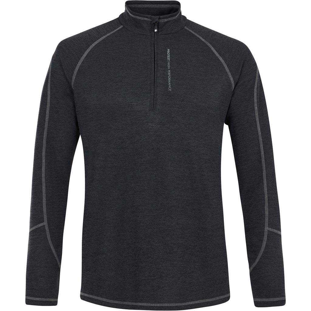 Polar Hombre Prtlouisiana 1/4 Zip Top Protest Negro 1